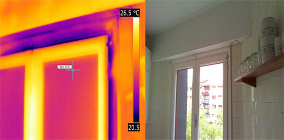 camara termografica crco edificacion certificaion energetica de edificios